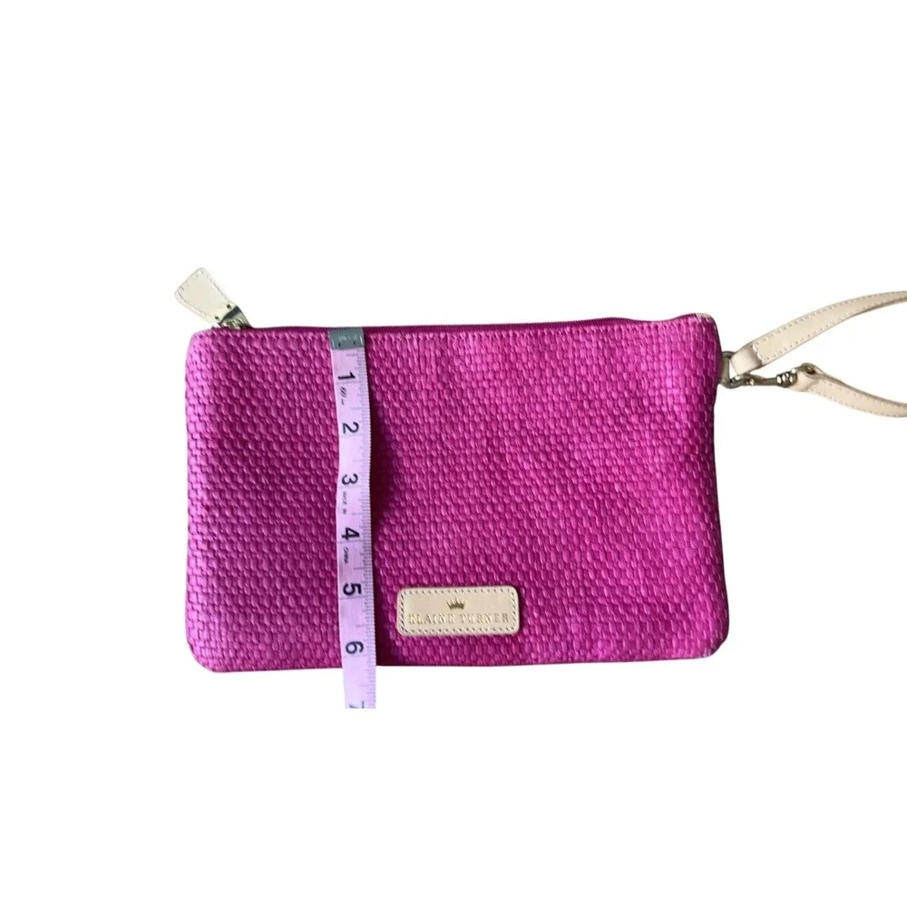 Elaine Turner Pink summer‎ wristlet